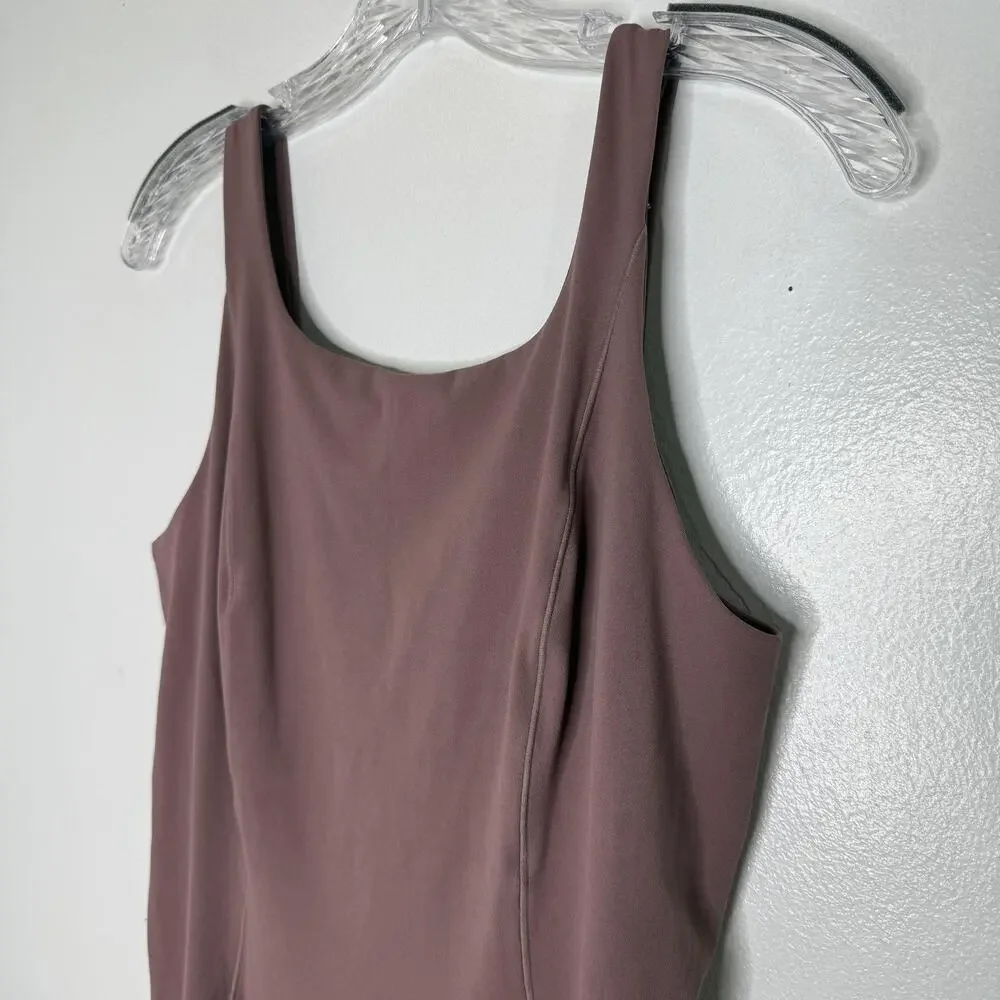 Nike Dri-FIT Bodysuit Womens Large Yoga Romper Sleeveless Zenvy Athletic